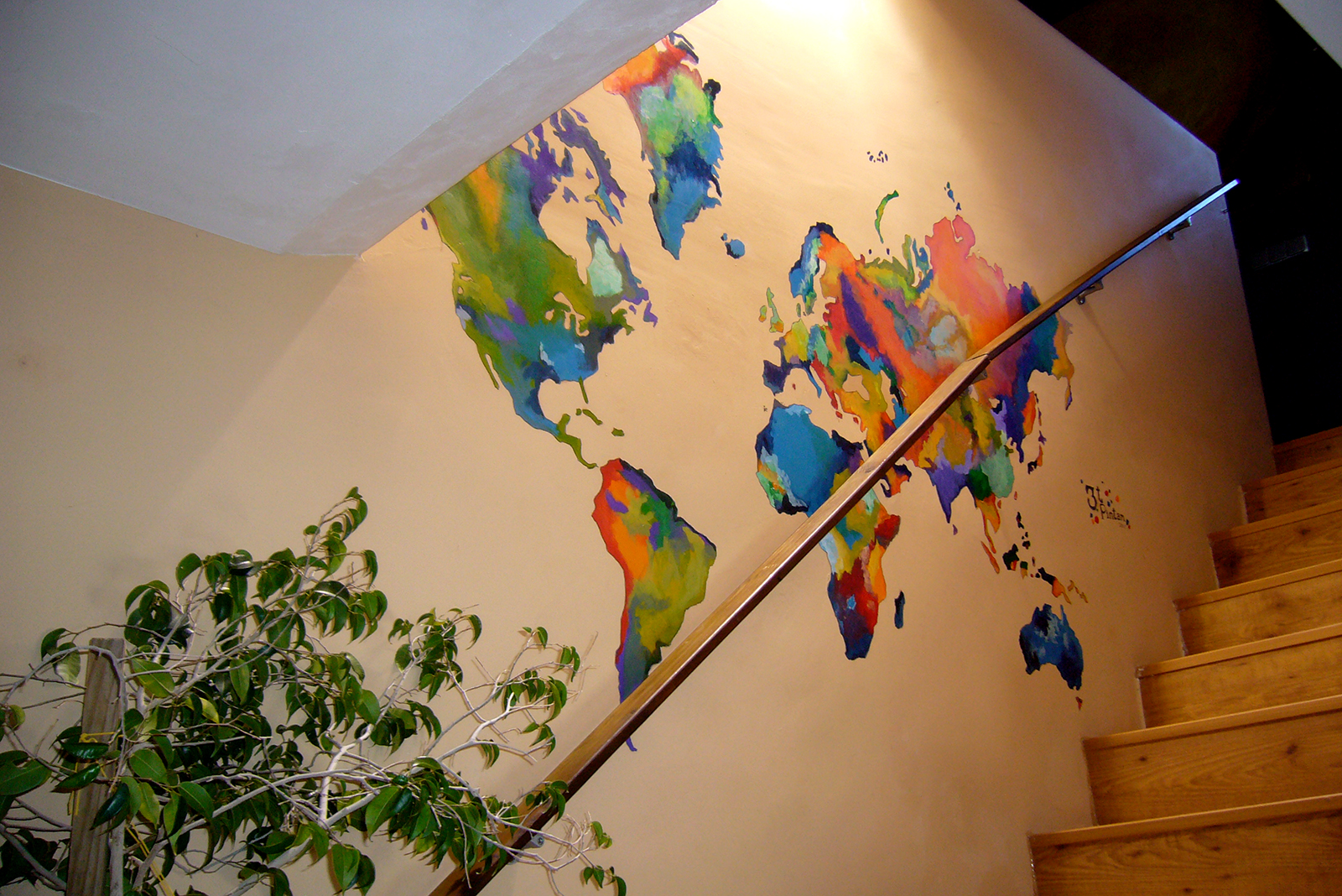 Murales artísticos para viviendas